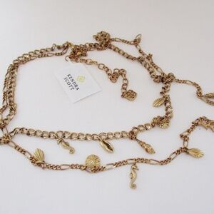 KENDRA SCOTT - Alexa Vintage Gold Multi Strand Necklace